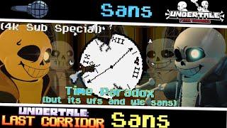 Time Paradox With Lyrics but its UFS and ULC Sans (Last Corridor + Final Showdown Parody) [4K SUBSP]