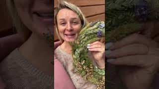 Как сохранить декоративность ароматного веночка. Декоративный летний венок. Венок из плетёных трав