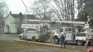 Utility Pole Installation