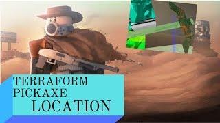 Roblox After the flash:mirage   how to get TERRAFORMED PICKAXE