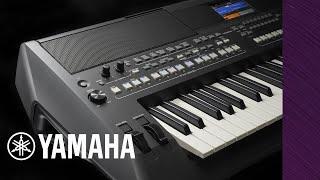 Yamaha -  PSR-SX600 Digital Workstation Induction