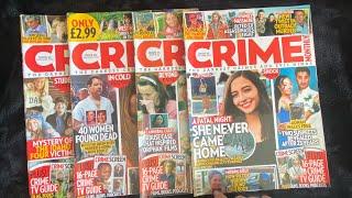 ASMR True Crime Magazine Read Through