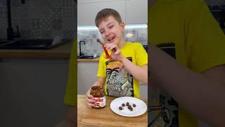 Evgen made m&m’s candies from peanuts.