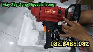 Máy khuấy sơn - trộn bả HALOSHI HL20A giá rẻ / Máy Xây Dựng Nguyễn Trang/ 082.8485.082