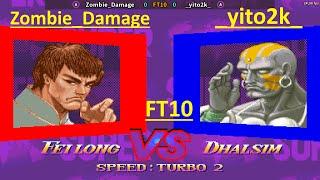 Super Street Fighter II X: Grand Master Challenge Zombie_Damage vs _yito2k_  FT10  - 20.12.2024