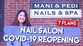 7 Plans For COVID-19 Nail Salon REOPENING!