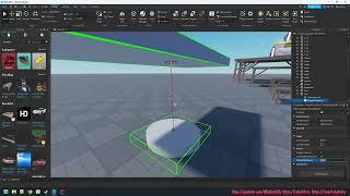 Как создать вращающуюся платформу в Roblox Studio