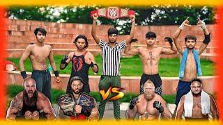 WWE - Roman Reigns vs Brock Lesnar SummerSlam 2024 Full Match | Backyard Wrestling