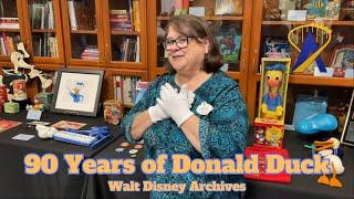 90 Years of Donald Duck at the Walt Disney Archives