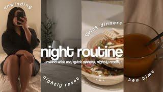 My relaxing nighttime routine - unwind with me and reset