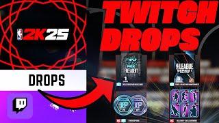 How to get NBA 2k25 TWITCH DROPS! (Full guide)