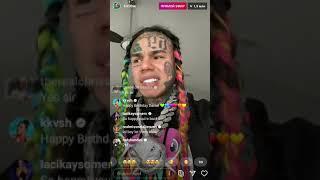 6IX9INE INSTAGRAM LIVE | 6IX9INE BREAKS WORLD RECORD