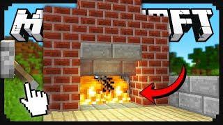 Как сделать камин в Майнкрафте. How to build a fireplace in minecraft