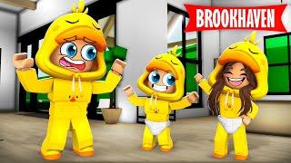 Baby Dennus Ontmoet Zijn ZUSJE In Brookhaven! (Roblox)