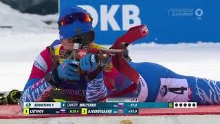 Biathlon - " Östersund 2019 " - Sprint Männer