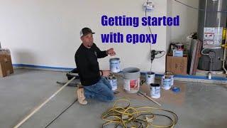 Tips & tools needed to start epoxy flooring