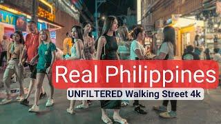 REAL SCENES from Walking Street Angeles City Philippines travel vlog | DJI Osmo Pocket 3 4k60p