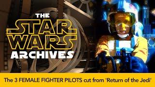 The 3 Female Fighter Pilots Cut From 'Return of The Jedi'