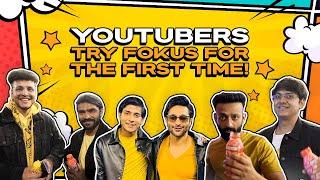 YouTubers Try FOKUS for the First Time! | Purav Jha, Shreeman Legend, Be You Nick & Mortal