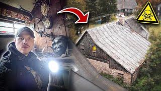 ILLEGAL ANIMAL TRAP FOUND! A BRUTAL HUNTER LIVED HERE!