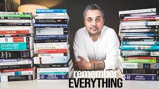 I’ve read 100+ coding books…and I remember everything