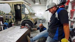 We Built Custom 4-Linked Suspension For Our Offroad 4x4 Bread Van.