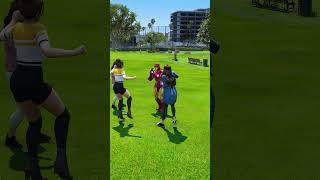 GTA V BABY GOT TRAPPED IN A CAGE #shorts | RANGBAAZ GAMER