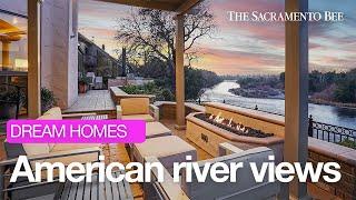 Explore a stunning Sacramento home with unmatched American River views and unique features