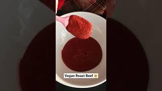 Vegan Roast Beef #veganbeef #vegan #veganmeat #plantbased #shorts