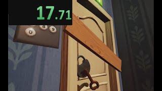 Hello Neighbor Pre-Alpha, but I beat it in 20 seconds...