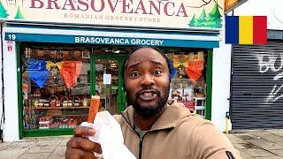 Black Man Trying Romanian PORK Sausage For The First Time