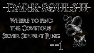 Dark Souls 3 Where to find Covetous Silver Serpent Ring +1 ( +20% Souls )