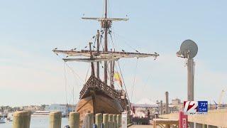 Magellan’s tall ship replica returns to New Bedford