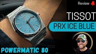 TISSOT PRX Powermatic 80 Ice Blue / Eisblau 2023 / Tiffany Blue / Meine perfekte Sommeruhr!