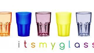 #itsmyglass bicchieri riutilizzabili per party con colori unici