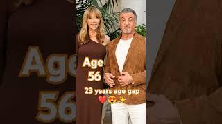 Sylvester Stallone and Jennifer Flavin 23 years age gap ️ #shorts #family