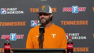 Tennessee HC Tony Vitello Previews Fall Baseball, Exhibition Games in Nashville This Weekend