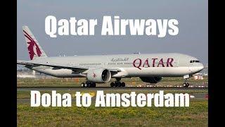 Rude Passenger & Tight Fits: Qatar Airways - Doha To Amsterdam