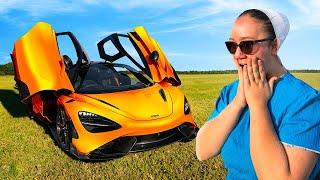 Driving An Amish Family In A Supercar!