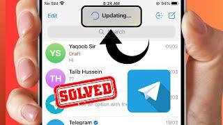 How to Fix Telegram Updating Problem iPhone (2024)