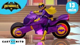 Batwheels Compilation | Batgirl's Motorbike | Cartoonito | Kids Music Videos | Cartoons for Kids