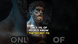 Only 1% of People Know This Secret to Becoming a Millionaire #stoic #philosophy