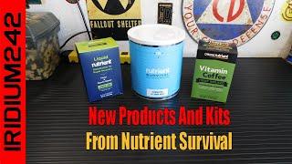 New Products And Kits From Nutrient Survival!