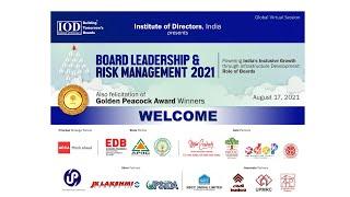 Global Virtual Session on Board Leadership & Risk Management 2021