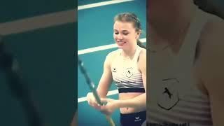 Young Star s First Senior Meeting Chiara Sistermann•German Indoor Championship #shorts