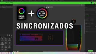 RAZER CHROMA COM AURA SYNC - APRENDA SINCRONIZAR