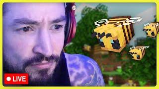 HOA Minecraft Bee man (twitch gifted subs do things in-game)