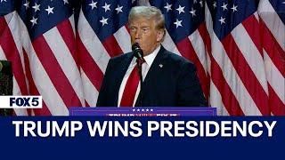 Donald Trump elected 47th president of the United States