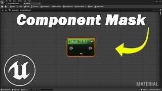 Component Mask Node EXPLAINED! Unreal Engine Materials