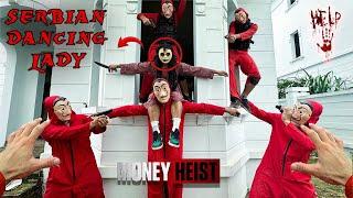 MONEY HEIST vs SERBIAN DANCING LADY ESCAPING 89 | Parkour POV HORROR Movie Chase